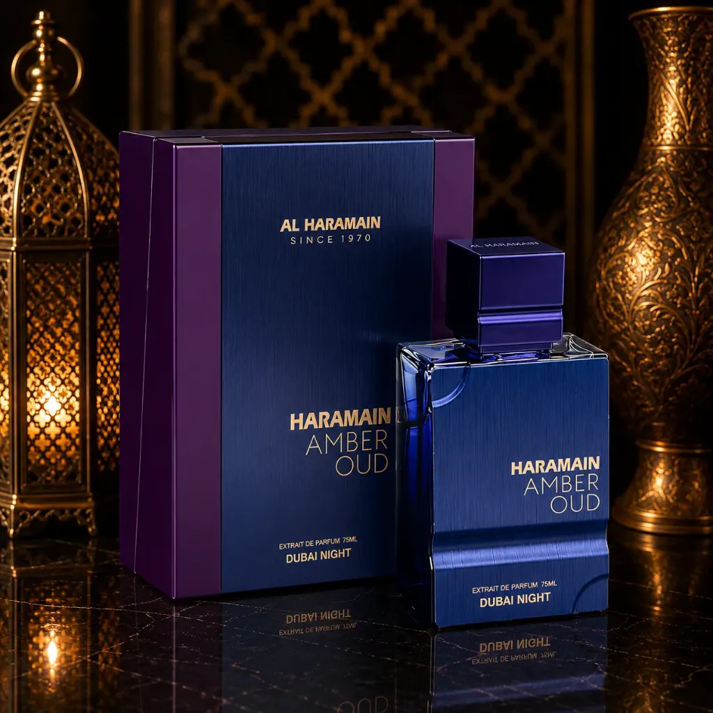 Al Haramain Amber Oud Dubai Night